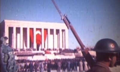 Atatürk’ün naaşının Anıtkabir’e naklinin renkli görüntüleri ortaya çıktı