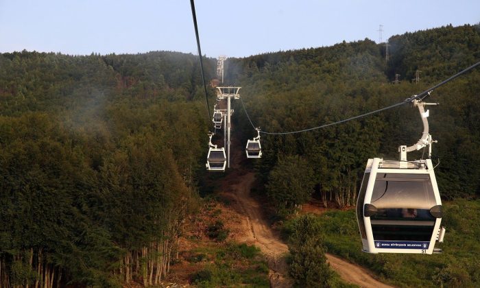 Teleferik’te kış bakımı