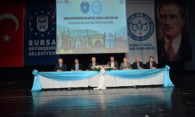 Bursa Büyükşehir Belediyesi memuruna ‘tavan’dan destek