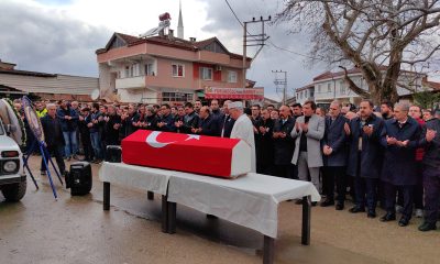 Cumhurbaşkanlığı koruma görevlisi polis son yolculuğa uğurlandı