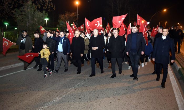 Yenişehir’de terör lanetlendi