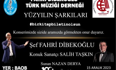 YÜZYILIN ŞARKILARI KÜTÜPHANE İÇİN SÖYLENECEK