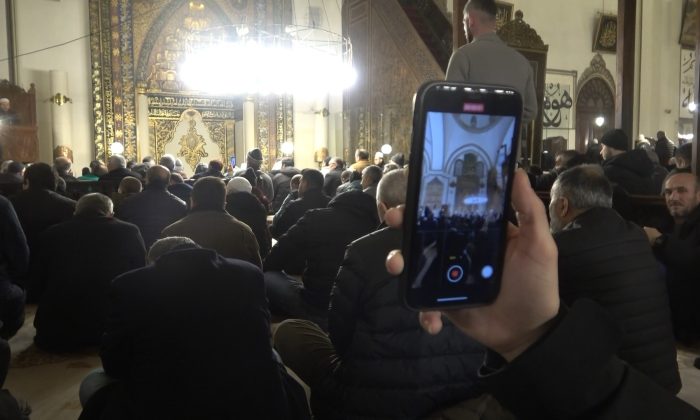 Regaip Kandili’nde Bursalılar Ulu Cami’ye akın etti