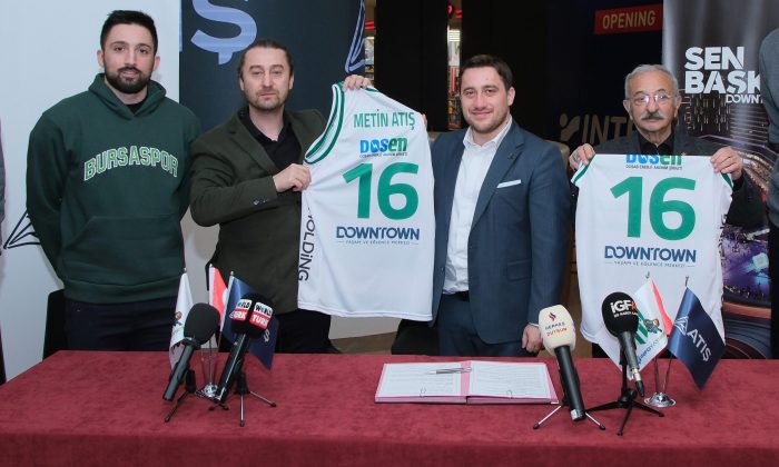 Dowtown, Bursaspor Basketbol Takımının sponsoru oldu