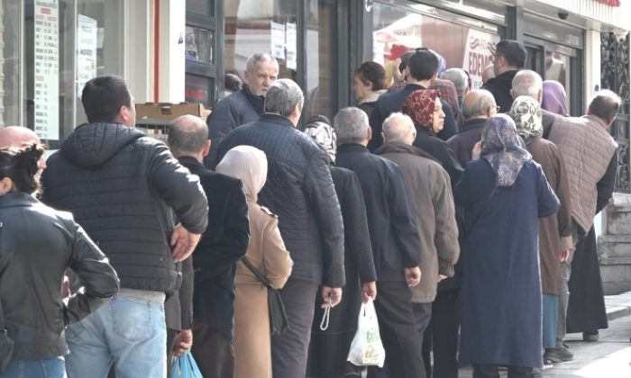 Pide kuyruğu değil, kıyma ve et kuyruğu