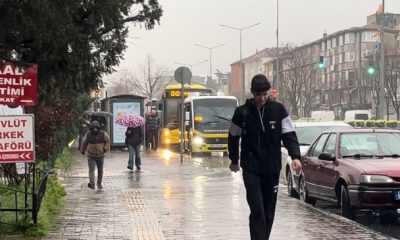 Bursa’da şiddetli yağmur hayatı olumsuz etkiledi