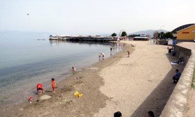 Mudanya’da deniz sezonu erken açıldı