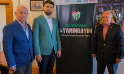 Bursaspor Kulübü’nde ‘Yanındayım’ kampanyası büyüyor