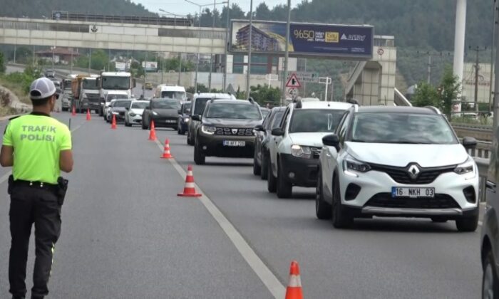 Bursa’da bayram öncesi radarla hız denetimi