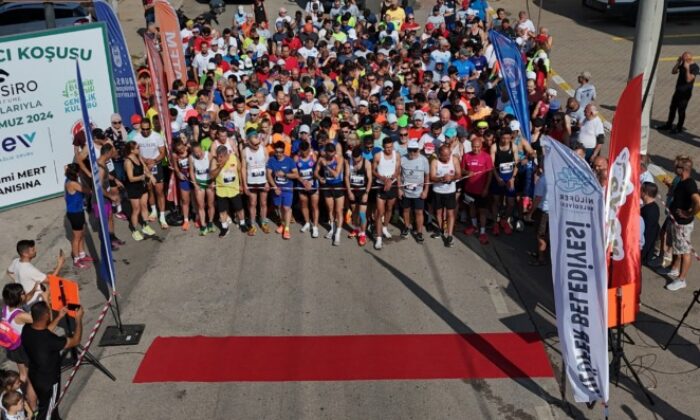 Kazancı’da ‘dostluk’ için koştular