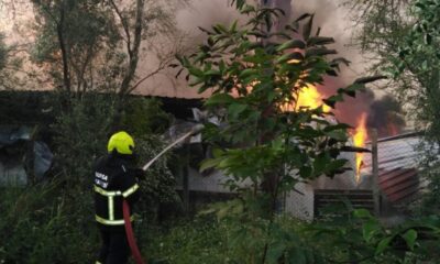 Bursa’da soğuk hava deposunda çıkan yangın kontrol altına alındı