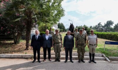 Vali Demirtaş’tan Askeri Veteriner Okulu’na ziyaret