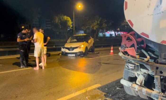 Sulama tankerine çarptı, “3 tane bira içtim bir şey çıkar mı?” diye sordu