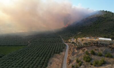 Bursa’da yangın