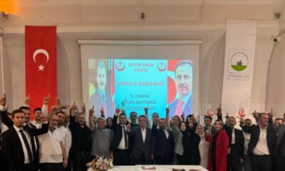 BÜYÜK BİRLİK PARTİSİ BURSA İL BAŞKANLIĞINDA BAYRAK DEĞİŞİMİ