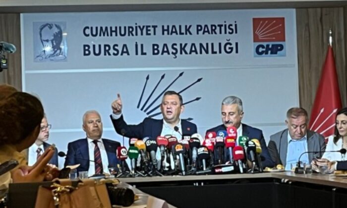 Özgür özel Bursa’da