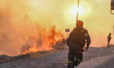 Yunanistan’da son 24 saatte çıkan 48 orman yangınından 47’si kontrol altına alındı