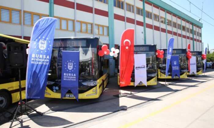 Bursa Büyükşehir’in ulaşım filosu büyüyor