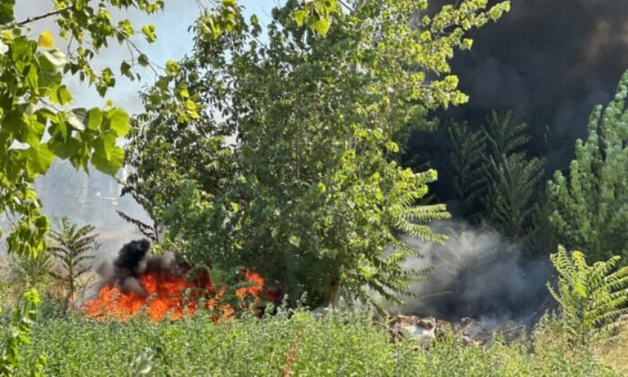 Bursa’da korkutan yangın