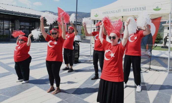 Engelli bireyler 30 Ağustos Zafer Bayramını coşkuyla kutladı