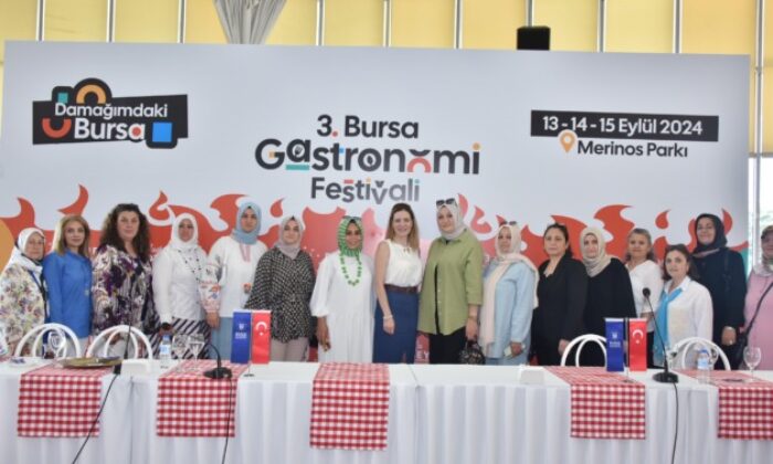 Üreten Kadınlar Sokağı, Bursa Gastronomi Festivali’nde