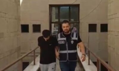 Çatıdan çatıya atlayan şüpheliyi polis karşıladı