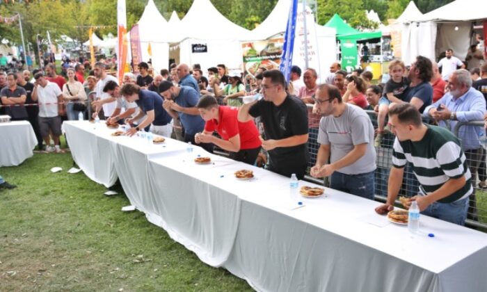 En çok yiyenlerin kazandığı festival