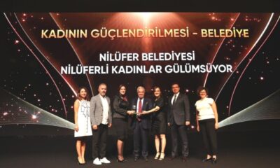 Nilüfer Belediyesi’ne sürdürülebilirlik ödülü