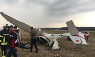 Bursa’da eğitim uçağı düştü, 2 pilot hayatını kaybetti