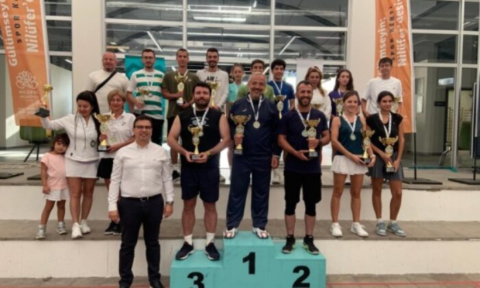 Raket Sporları Turnuvası’nda kazananlar belli oldu