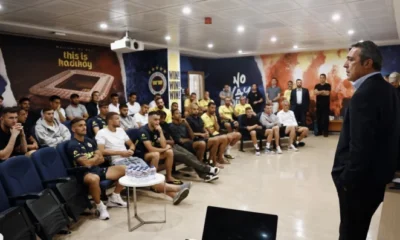 Fenerbahçe yönetiminden futbolculara Galatasaray derbisi öncesi moral ziyareti