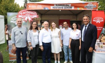 Bursa Gastronomi Festivali’nin yıldızı Kardelen kestane şekeriydi