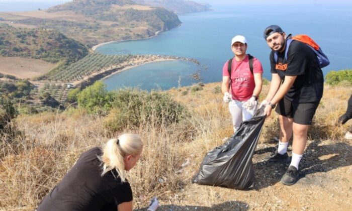 Kapanca Limanı seyir tepesi çöplüğe döndü