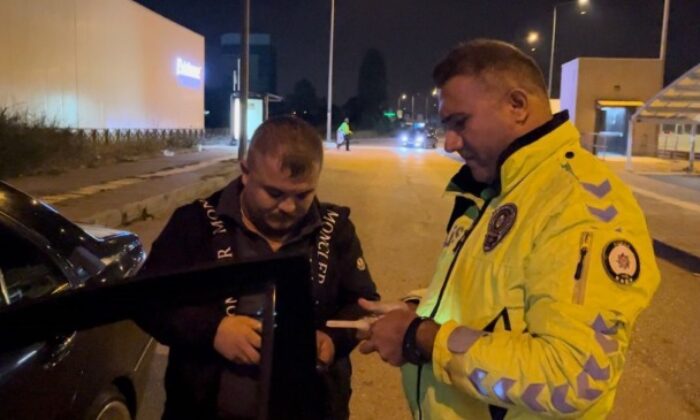 Polisi görünce bahaneler peş peşe geldi