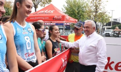 Başkan Şadi Özdemir, ‘Eker I Run’ heyecanına ortak oldu