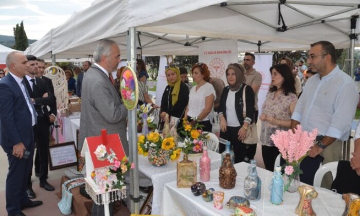 Toplum ruh sağlığı merkezi hastalarından sergi