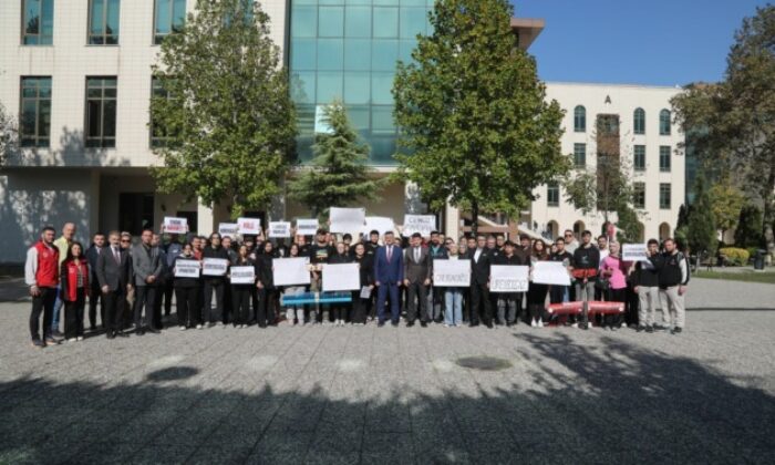 BTÜ öğrencilerinden TUSAŞ’a yapılan terör saldırısına tepki