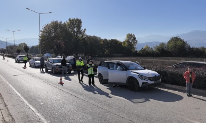 Bursa’da zincirleme kaza