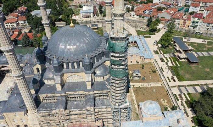 Selimiye Camii’nin restorasyonu mart ayında bitecek