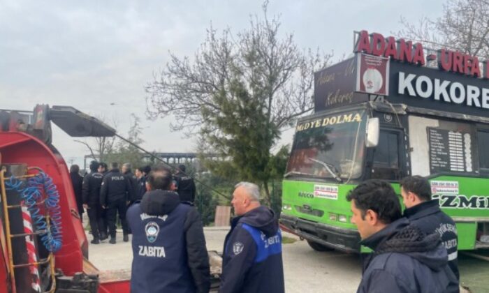 Bursa’da lokanta minibüslere operasyon!