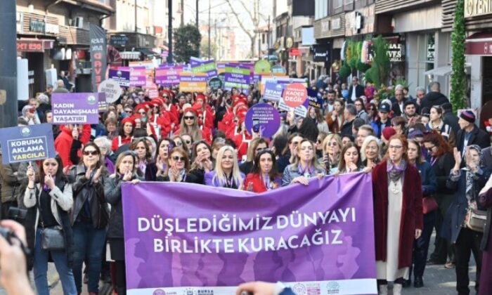 Bursa’da Dünya Kadınlar Günü’nde renkli etkinlikler